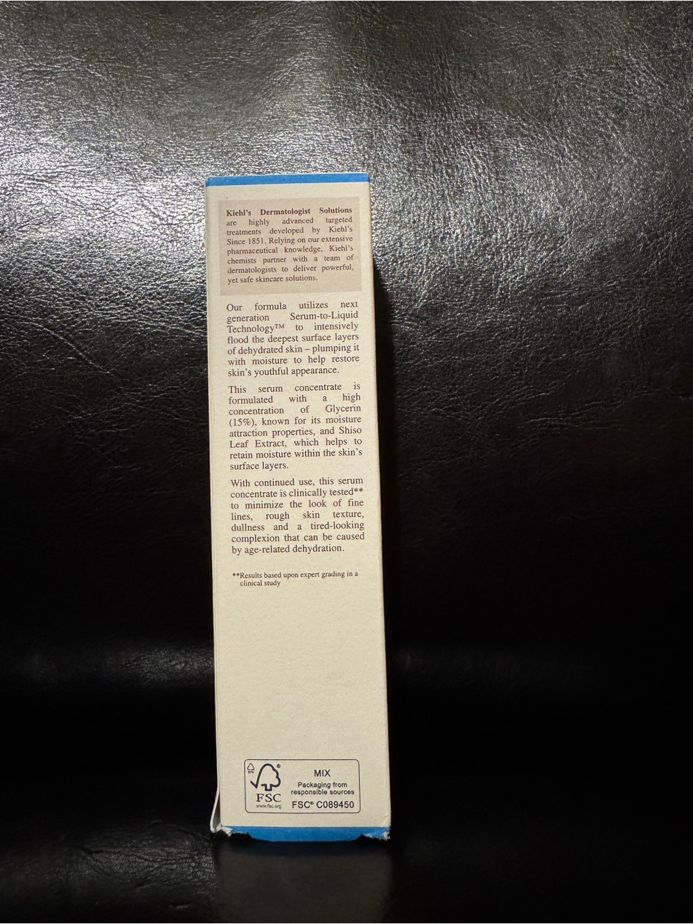 Kiehl's Hydro-Plumping Re-Texturizing Serum Concentrate formulation NWT - Picture 3 of 6